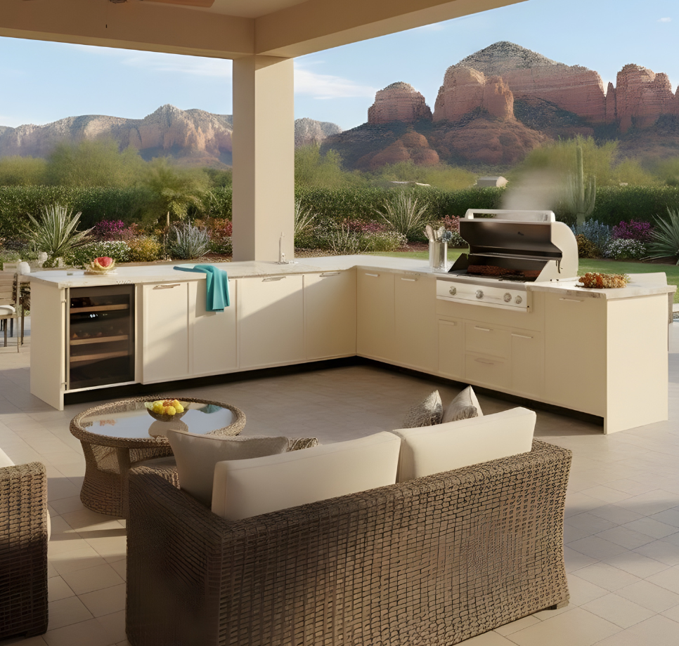 Outdoor Kitchen Cabinets for Luxury Outdoor Living